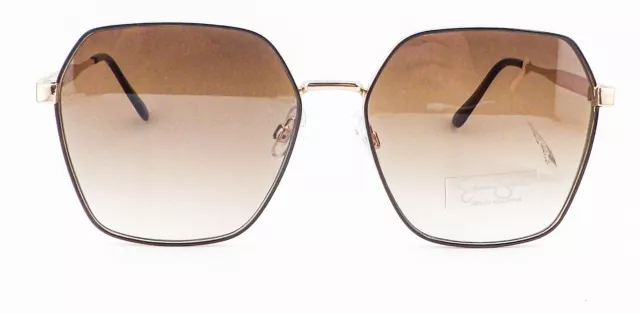 Jessica Simpson Womens Sunglasses Brown Gold J6094