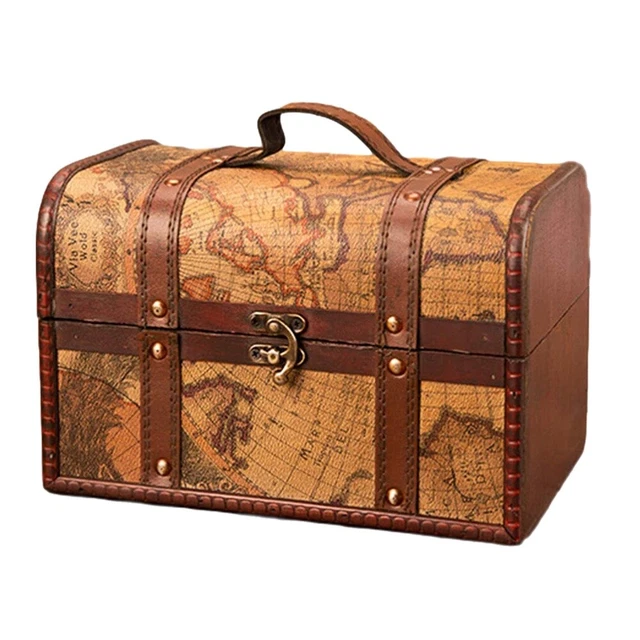Caja de juguetes para niños caja de joyas decorativa caja de gran capacidad caja de platos soleados tesoros exquisitos