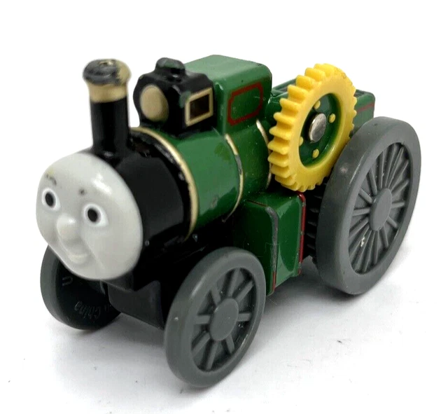 Trevor Engine Thomas & Friends Take Along Magnetic RARE Die-Cast Metal Green