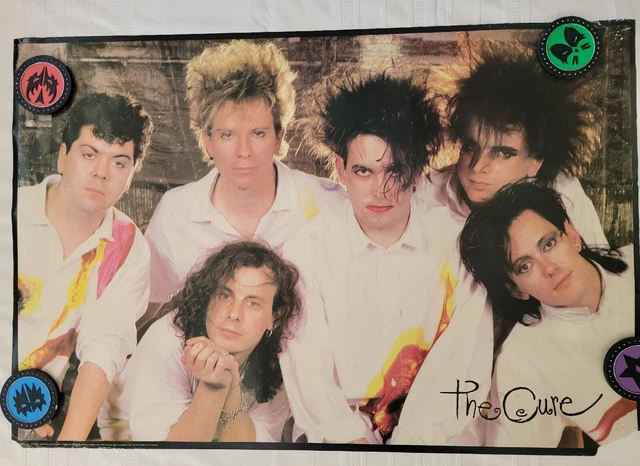 The Cure RARE 1987 Original Poster Vintage Brockum 35"x23" GOOD USED HTF The Cure RARE 1987 Original Poster Vintage Brockum 35"x23" GOOD USED HTF
