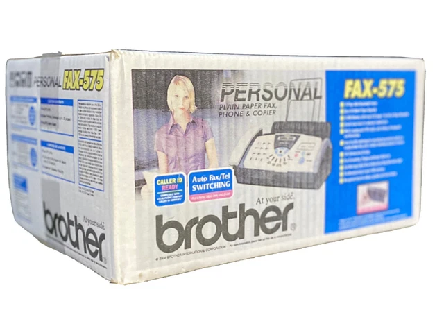 NEW Brother FAX-575 Personal Fax with Phone and Copier