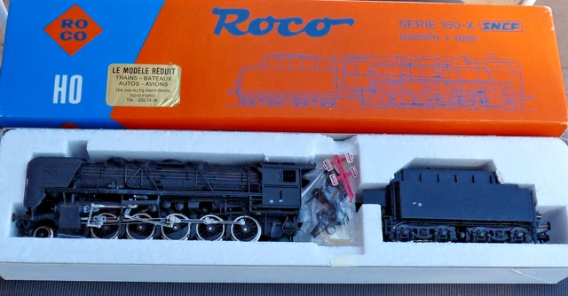 Roco H0 - 04126D - Locomotive à vapeur avec tender (1) - BR