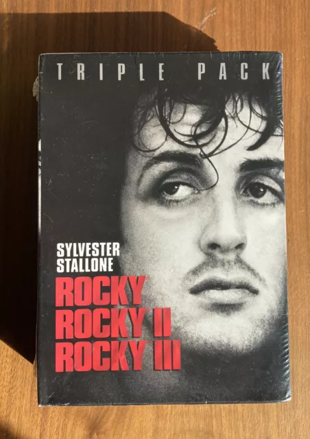 ROCKY DVD BOX Set (Rocky / Rocky II / Rocky III) (1979) Triple Pack $19 ...