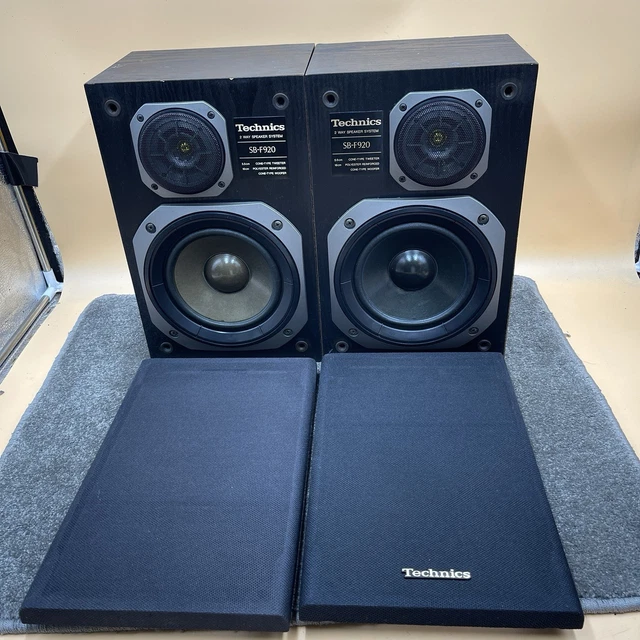 Paire D'enceintes Technics SB-F820 - Vintage 2 Voies - 8 Ohms - 60W