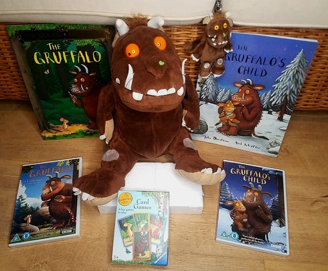 JULIA DONALDSON GRUFFALO Bundle - Large Gruffalo Toy, Books, DVD's ...