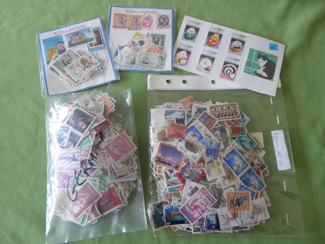 Over 2,000 World Stamps