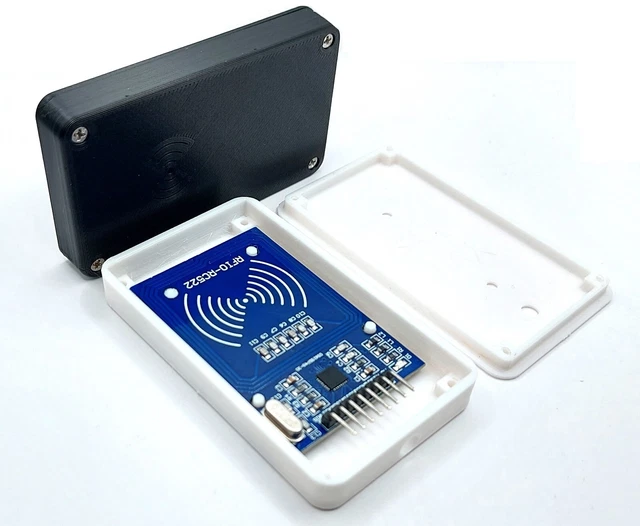 GEHÄUSE BOX CASE für arduino raspberry RC522 RFID Modul Yverinc Labs ...