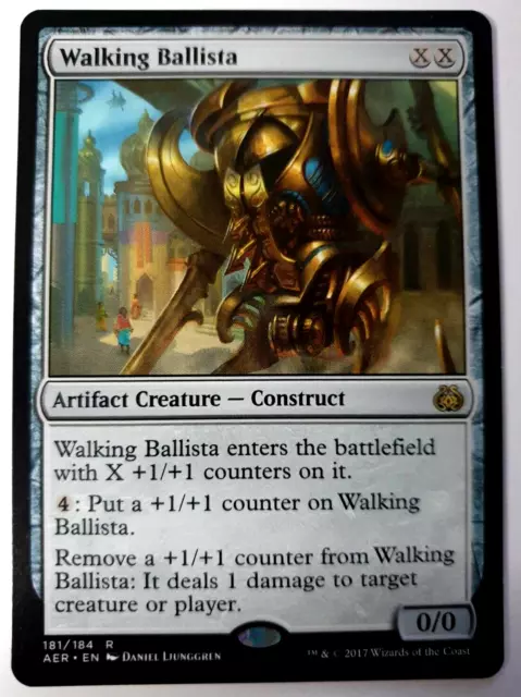 MTG:Aether Revolt -Walking Ballista - Rare - 181 - NM