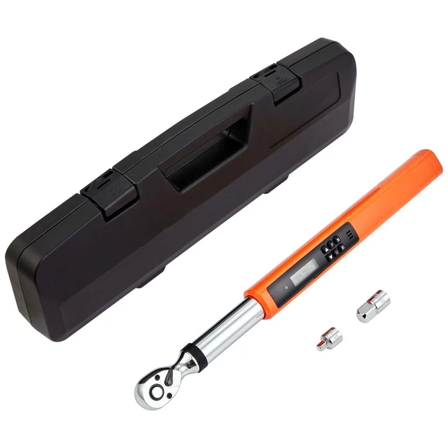 BENTISM Digital Torque Wrench Adjustable Torque Wrench 3/8" Drive 3.7-37 ft.lb