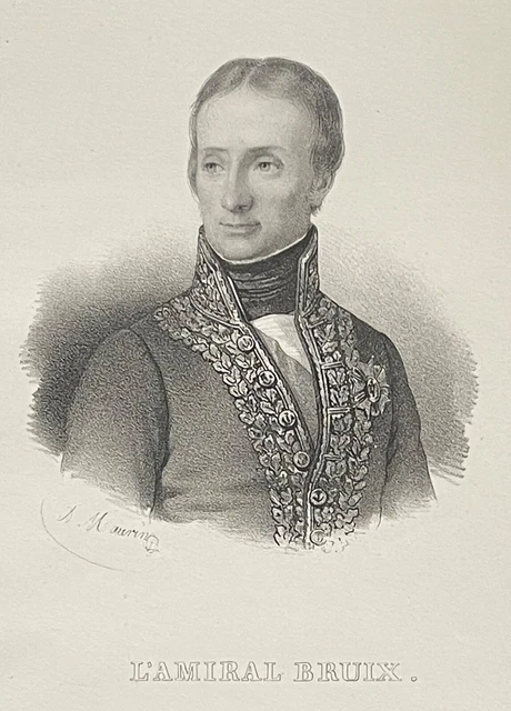 Vice Admiral de Brueys 1753-1798 US War of Independence c 1840 France