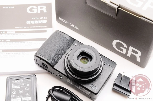 [ 2294 shots MINT+ in Box] RICOH GR IIIx III X 24.0 MP Compact Digital C688