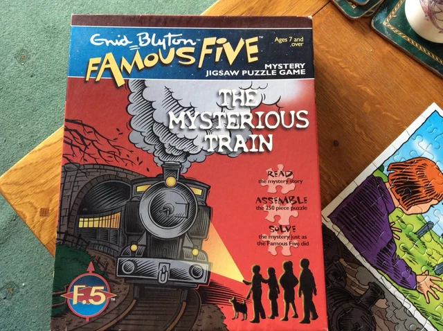 ENID BLYTON FAMOUS Five Mystery Jigsaw Puzzle Game - The Mysterious ...