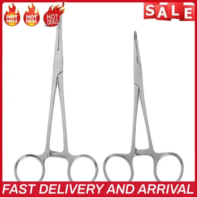 10 LONG REACH Hemostat Curved Forceps Insulated Locking Handles £7.45 -  PicClick UK