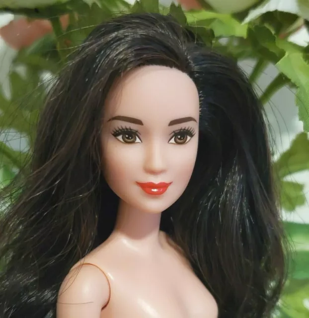 Mattel Barbie Fashionistas Asian Doll Petite Nude For Ooak Or Custom