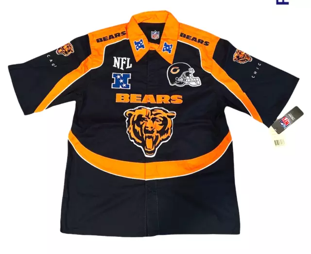 Chicago Bears Football  Mens S Shirt The Ultimate Fan Patches, Embroidery NEW