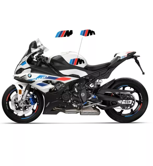 Adesivi stampati per parti laterali del serbatoio - MOTO BMW S1000RR DAL 2023