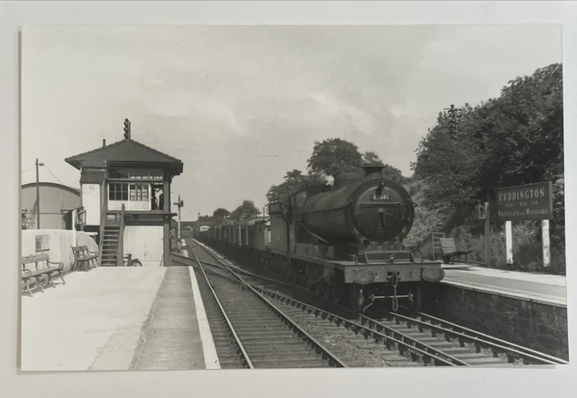 BR RAILWAY Photograph Cuddington Station F196 £5.50