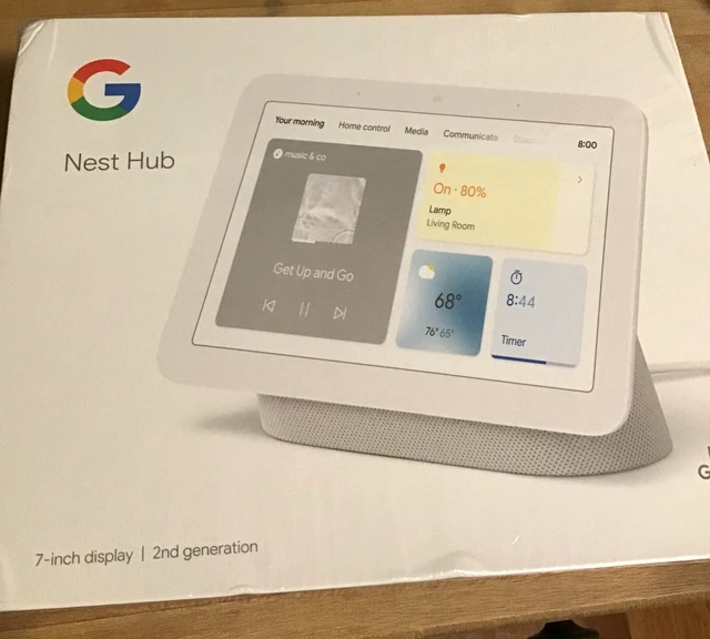 Google | Nest Hub 7 Smart Display with Assistant (2nd Gen) - Mist