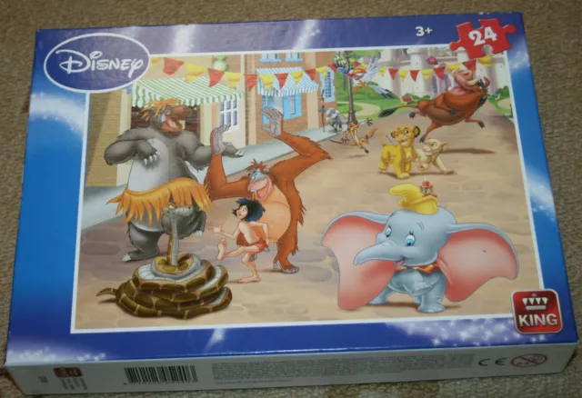 King Puzzle * Disney * Puzzle, 24 Teile * Dschungelbuch