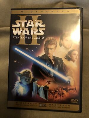 Star Wars Episode II: Attack of the Clones (DVD, 2002, 2-Disc Set, Widescreen...