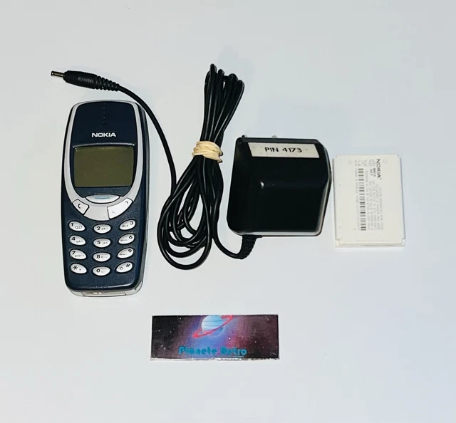 Nokia 6230 GSM – Noir Débloqué – Chargeur + Batterie – Téléphone Vintage