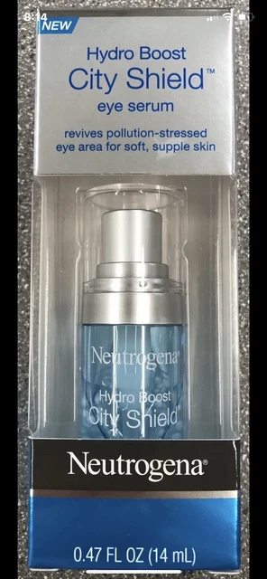Neutrogena Hydro Boost City Shield Eye Serum De-Stress Hydrate 0.47 Oz