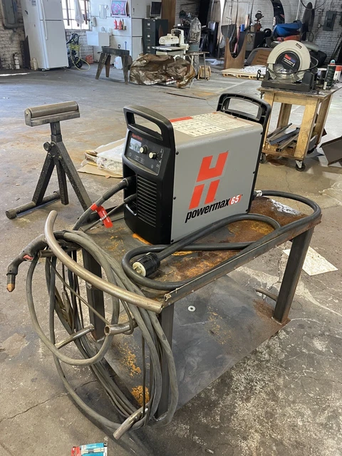 Hypertherm 083349 Powermax 65 Plasma Cutter with CPC Port 25' Machine Torch 