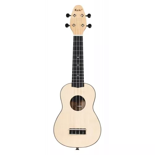 KEIKI - K2-MAP-L - Pack ukulele soprano erable gaucher