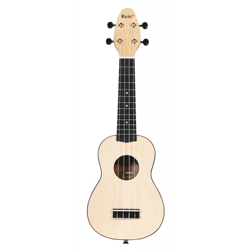 KEIKI - K2-MAP-L - Pack ukulele soprano erable gaucher