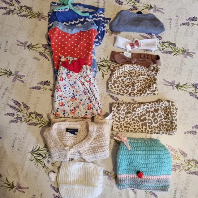 baby girl clothes 0-3 months bundle