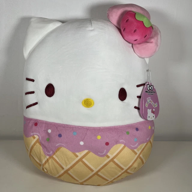SQUISHMALLOW 12” HELLO Kitty Ice Cream Meijer / Claire’s Exclusive