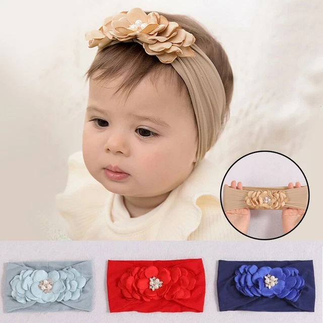 3Pcs Colori Neonata Fascia Per Capelli Accessori Per Fascia Per Capelli Con -