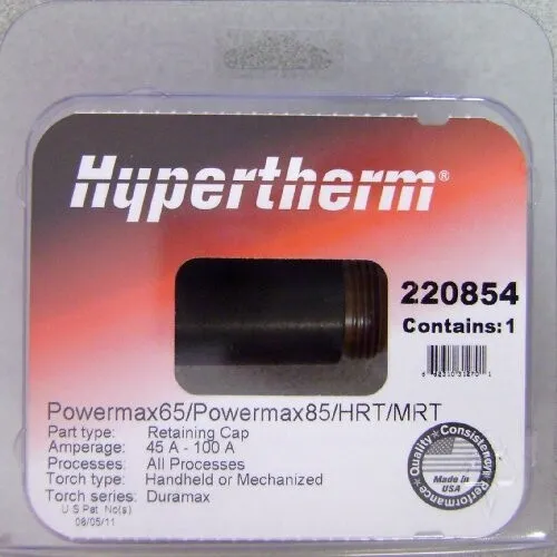 Hypertherm Genuine 220854 Retaining Cap - QTY 1