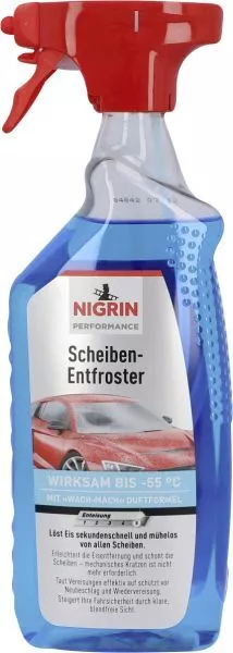 Nigrin Performance Scheibenenteiser bis -55°C Sprühflasche 750ml