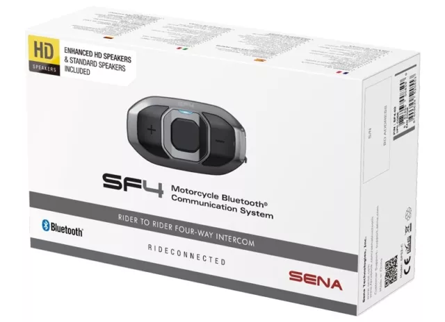 SENA SF4 HD Lautsprecher Einzelset Motorrad Headset Bluetooth 4.1 Uni-Intercom