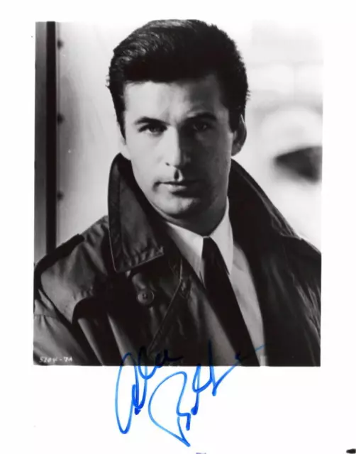 Alec Baldwin Signed Autograph 8x10 Photo - The Hunt for Red October Beetlejuice