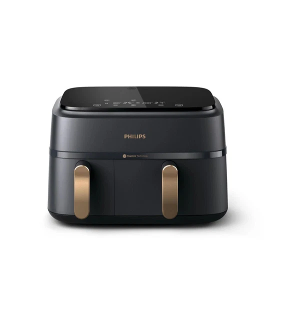Philips 5000 Series Dual Basket NA555/00 Double Layer Cooking Set Master Baking Set | | Fryers Philips 5000 Series Dual Basket NA555/00 Double Layer Cooking Set Master Baking Set | | Fryers