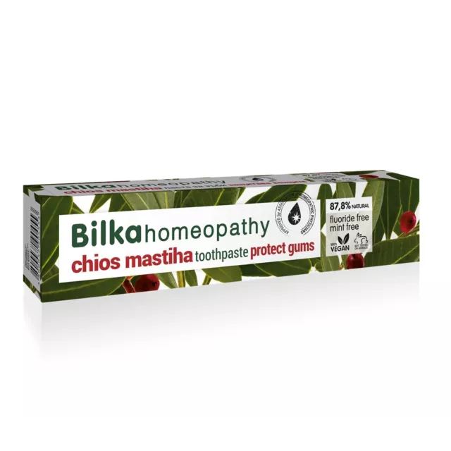 Bilka Homeopathy,Homöopathische Zahnpasta mit Chios Mastiha -Wasser,75 ml 2