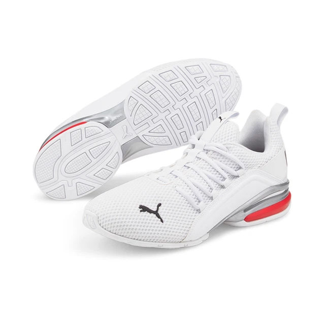 Puma Axelion LS Herren Schuhe Sneaker Turnschuhe 194384 (Weiß 08)