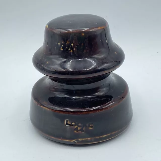 Brown Locke 44 Porcelain Insulator