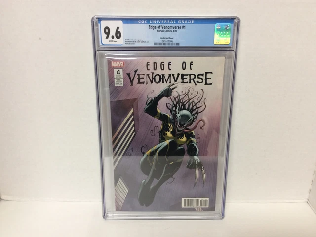 Edge Of Venomverse #1 Lim Variant CGC 9.6 Graded White Pages Comic Book