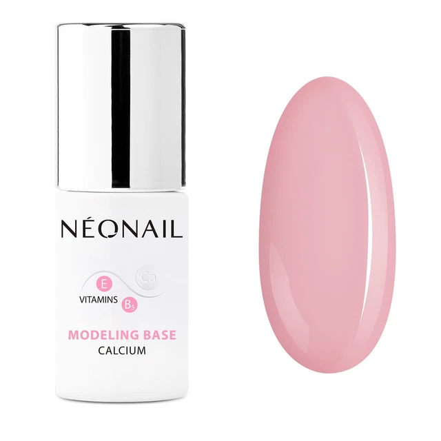 5903657878754 Modeling Base Calcium baza hybrydowa Neutral Pink 7.2ml NeoNail