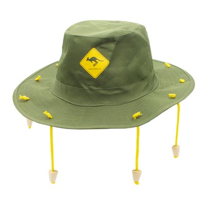 Aussie Cappello australiano con tappi sughero Costume Cappello di CROCODILE DUNDEE Cricket 