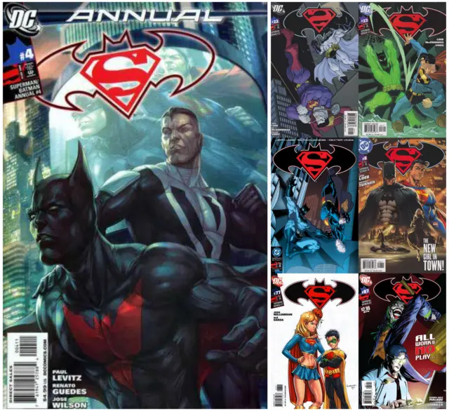 Superman Batman U PICK comic 1-87 22 23 46 77 Newsstand 4 Annual 2nd 2003 DC