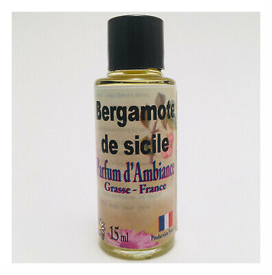 Extrait parfum ambiance de Grasse pour la maison BERGAMOTE DE SICILE