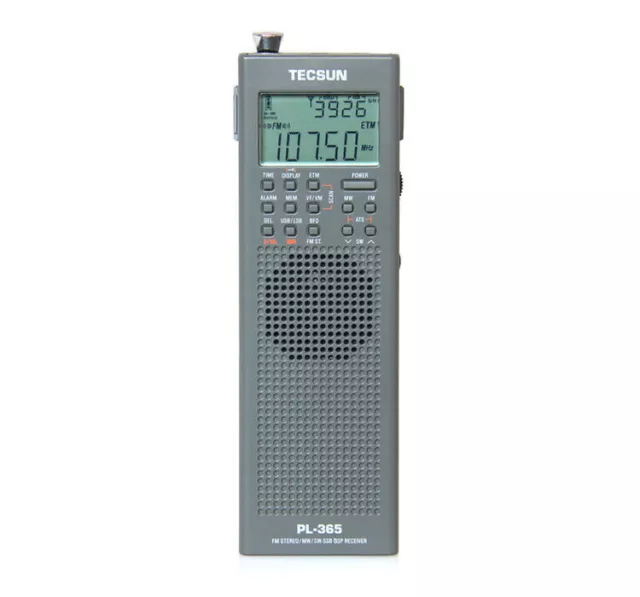 New Tecsun PL-365 Full-band Digital Demodulation DSP/SSB Receiver/Stereo Radio