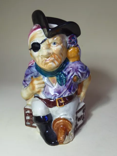 Shorter and Sons "LONG JOHN SILVER" Staffordshire Character JUG 14cm