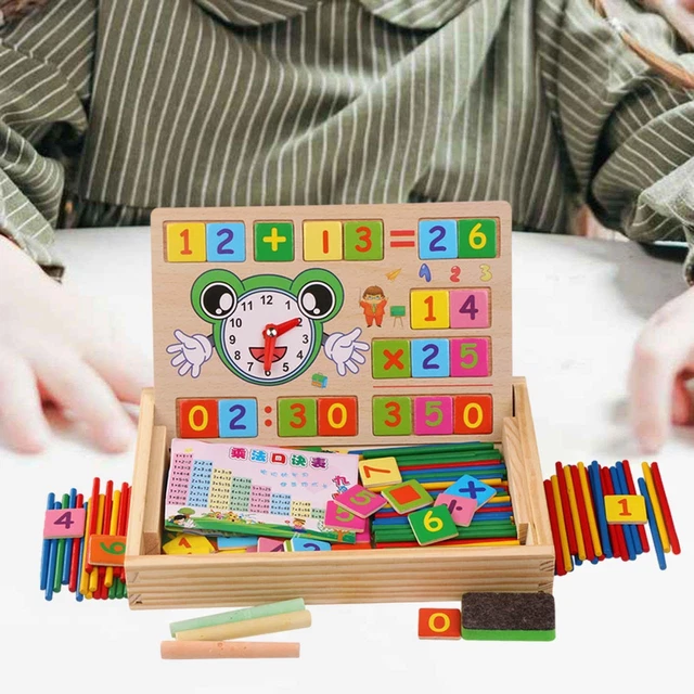 TEACHING LEARNING CLOCKS Times Tables Math Teaching Counting Sticks Box ...