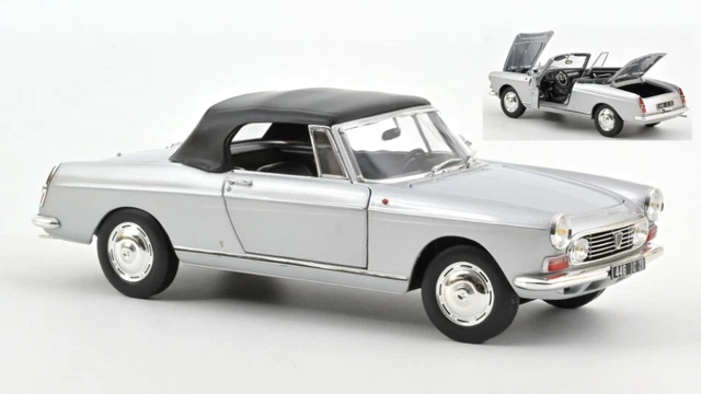 Peugeot 404 1965 avec caravane Henon Norev 1/18° – Les Miniatures