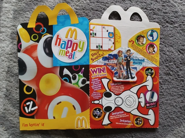 Zizzle MCDONALDS VINTAGE ZIZZLE IZ Happy Meal Box Collectable Mp3 Display Rare ...